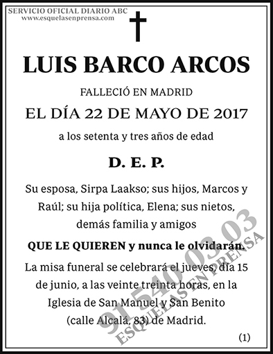Luis Barco Arcos